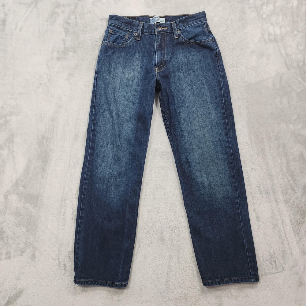 Signature By Levi Strauss & Co. Jeans Mens 30x30 Blue Relaxed Straight Denim